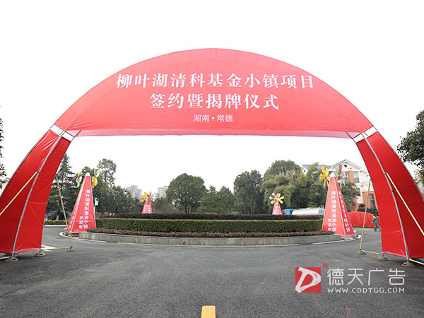柳叶湖清科基金小镇项目签约暨揭牌仪式